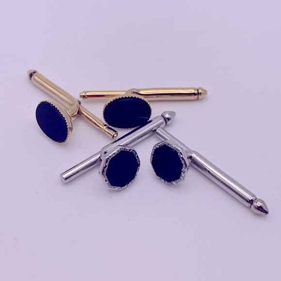 💝 Vintage HICKOK 3 Pairs Cufflinks - Picture 9 of 11